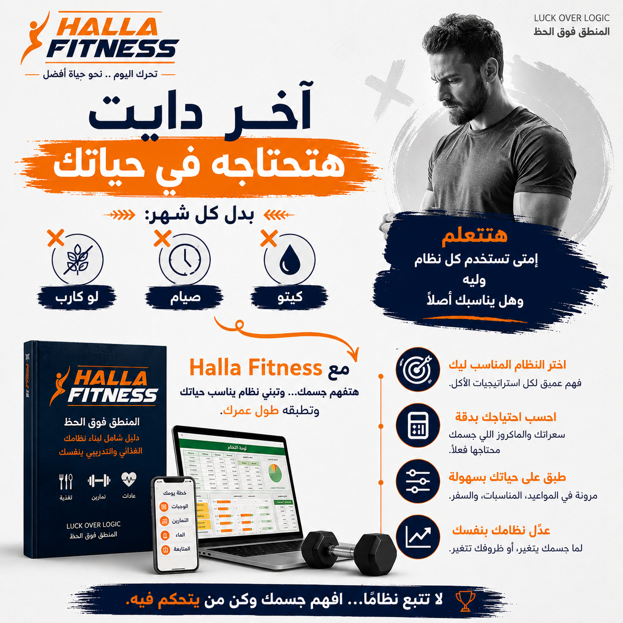 Halla Fitness PRO — آخر دايت هتحتاجه في حياتك